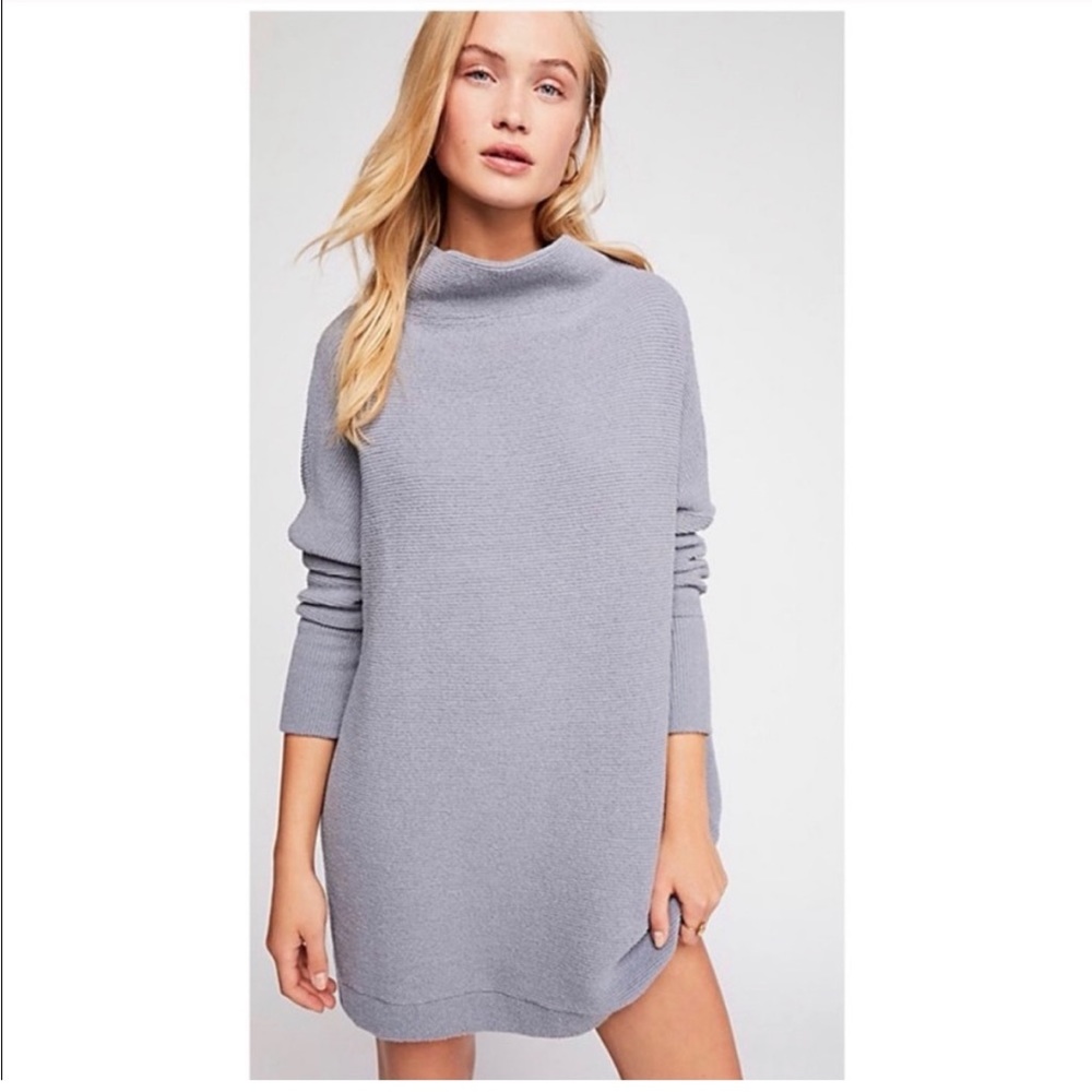 Free People Ottoman Slouchy Tunic in Sky